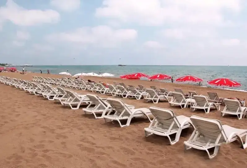 Plaża przy hotelu Selenium
