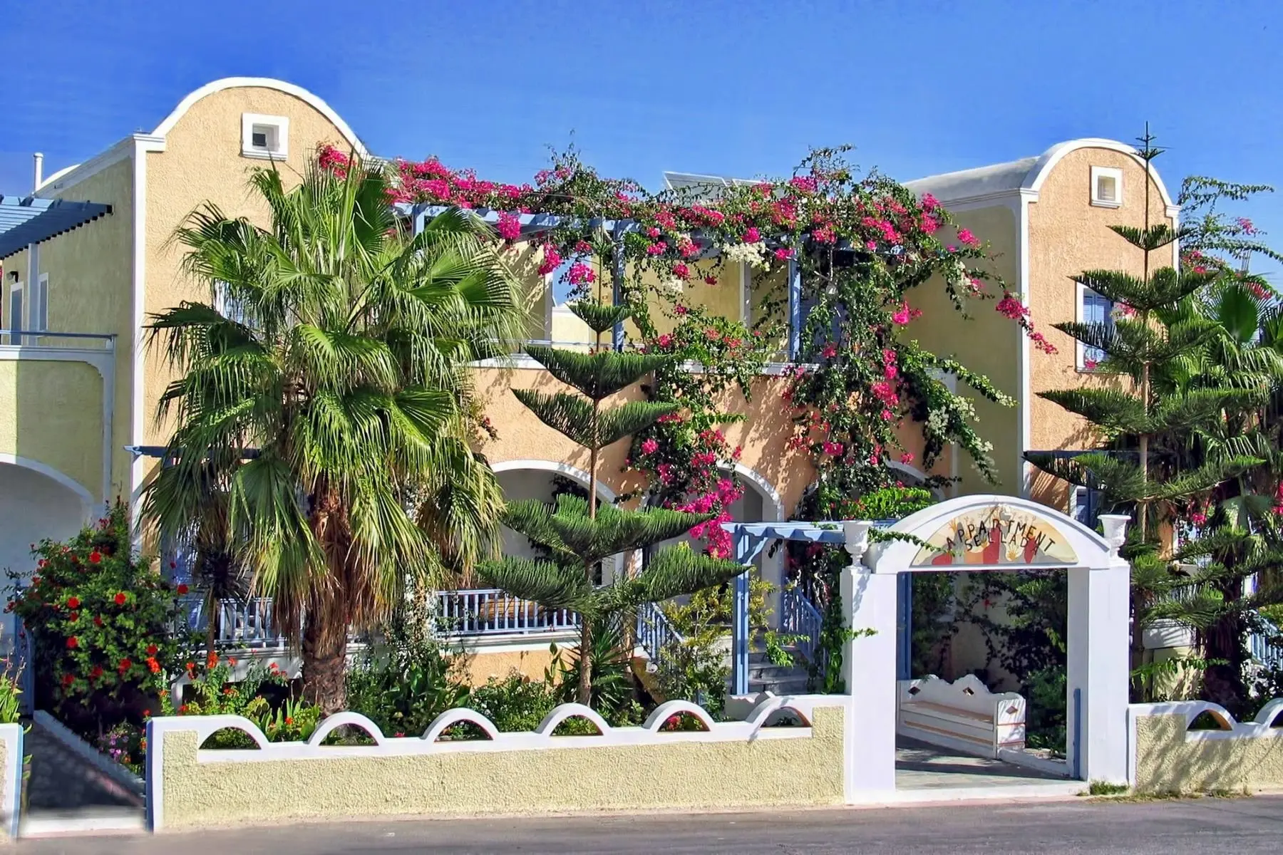 Obiekt hotelu Sellada Apartments