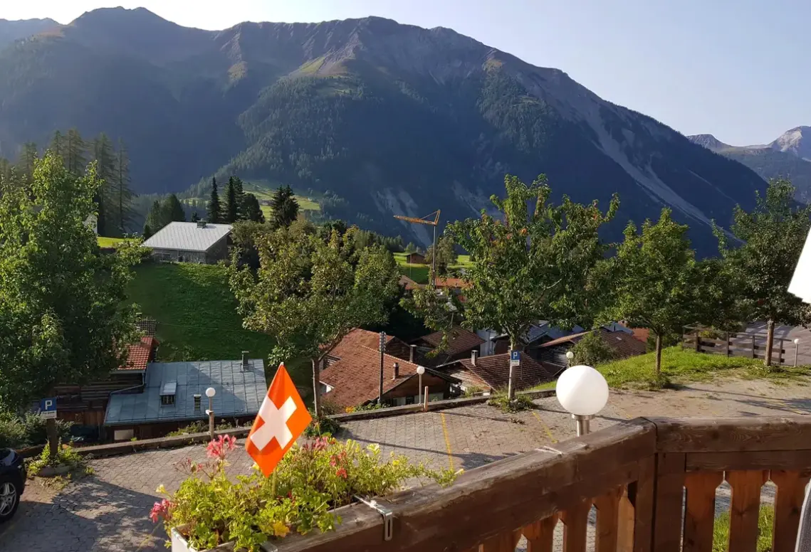 Widok z hotelu Sonnenhalde