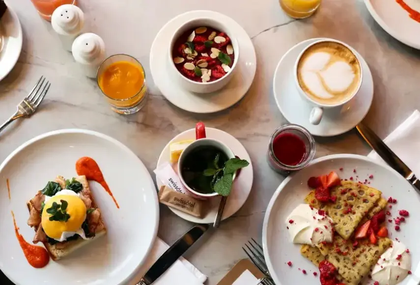 Restauracja i jedzenie w hotelu Swissotel Damian Jasna