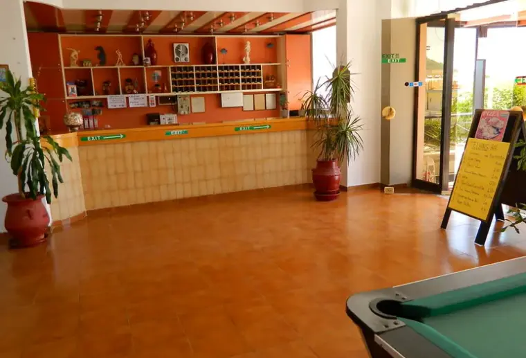 Lobby hotelu Telhinis