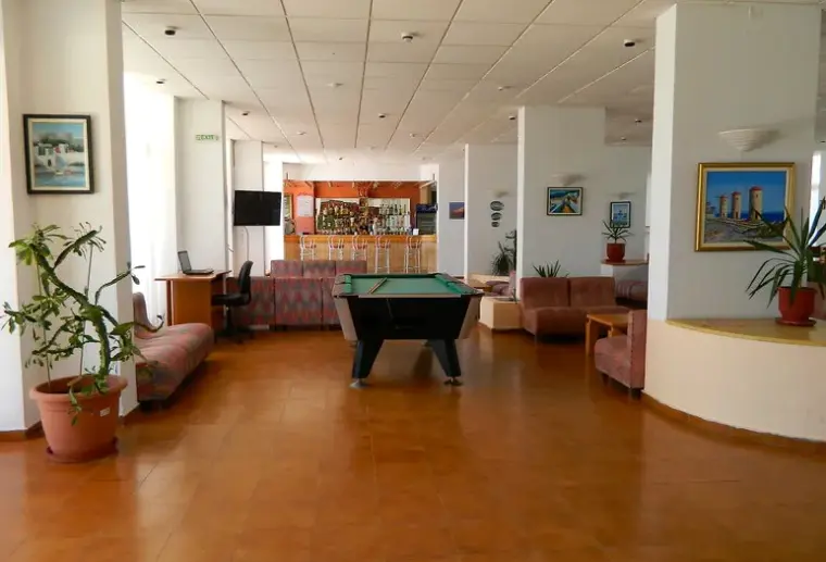 Lobby hotelu Telhinis