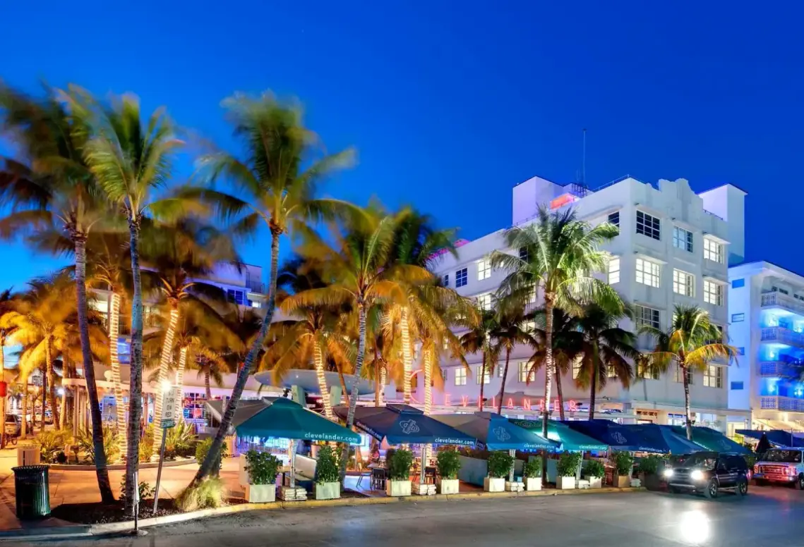Obiekt hotelu The Clevelander