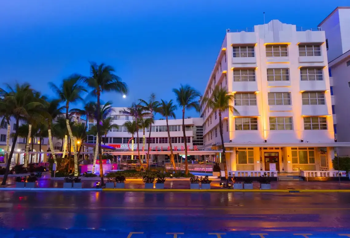 Obiekt hotelu The Clevelander