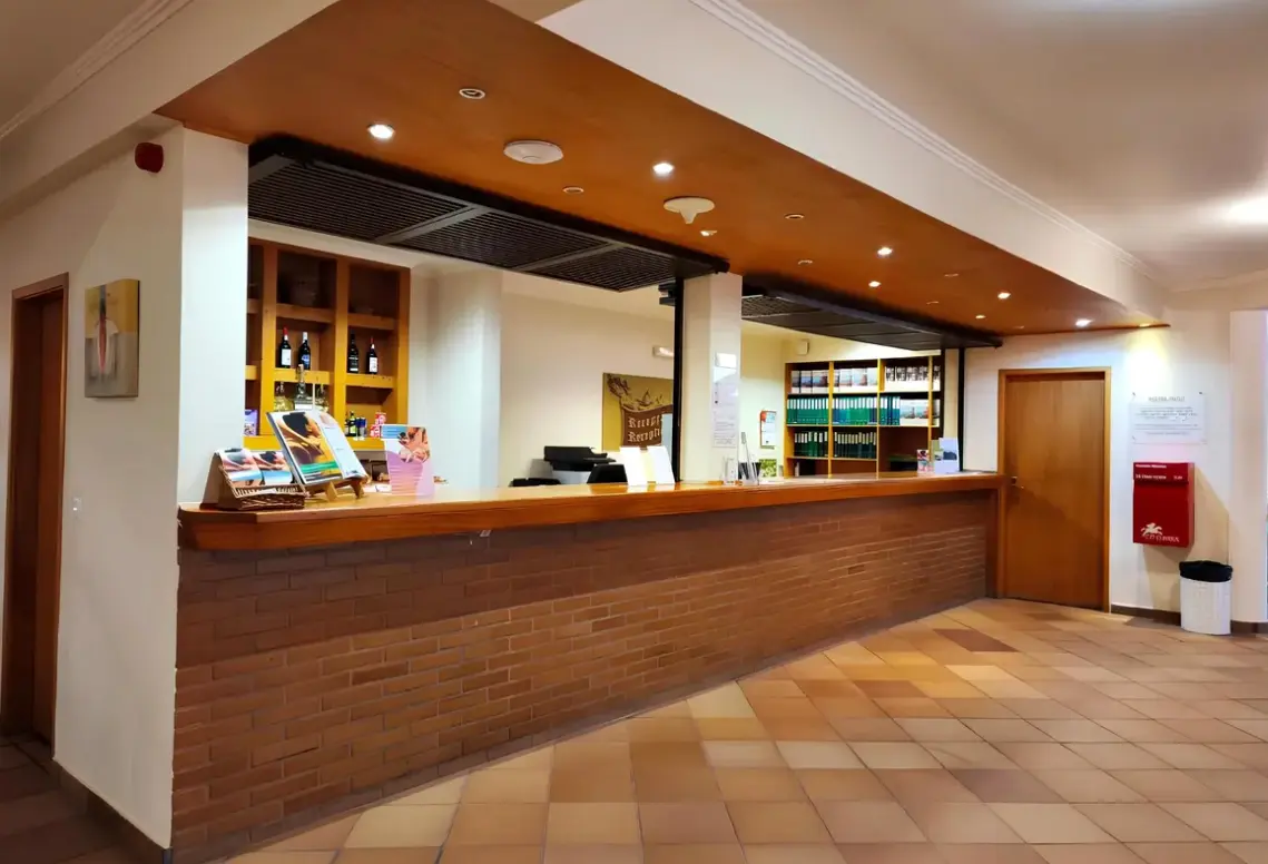 Lobby hotelu Valley View