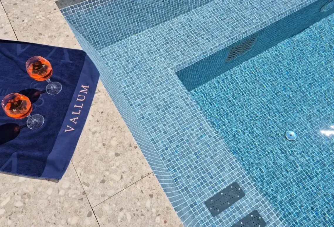 Basen w hotelu Vallum (Cavtat)