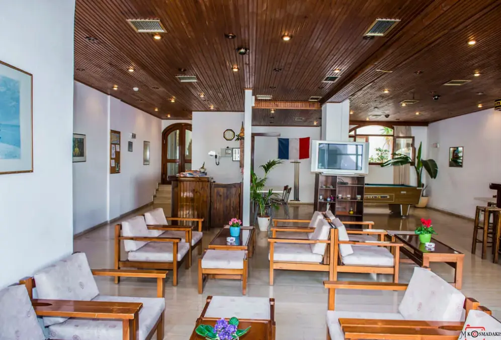 Lobby hotelu Velissarios