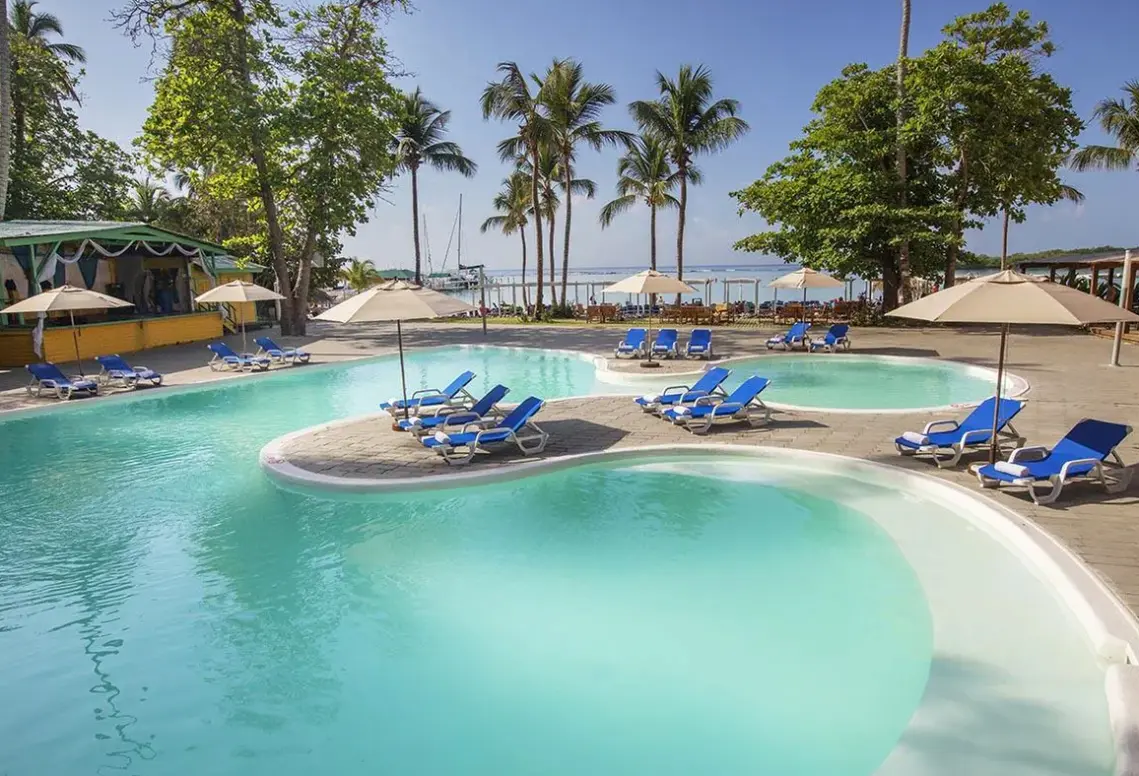Basen w hotelu Whala! Boca Chica