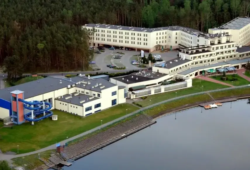 Obiekt hotelu Wodnik (Słok)