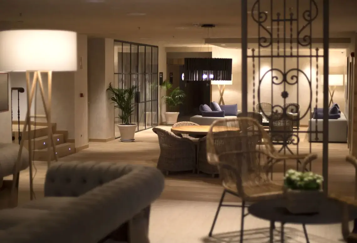 Lobby hotelu Zenit Sevilla