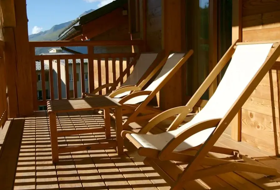 Basen w hotelu Alba (Les 2 Alpes)