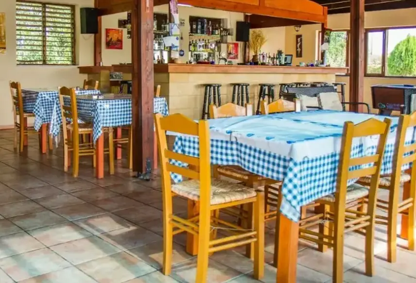 Restauracja i jedzenie w hotelu Alkmini