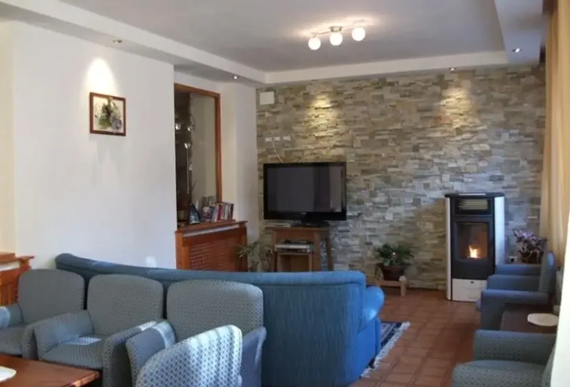 Lobby hotelu Alle Rose