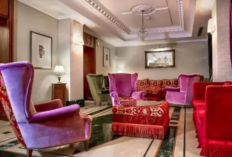 Lobby hotelu Andreotti