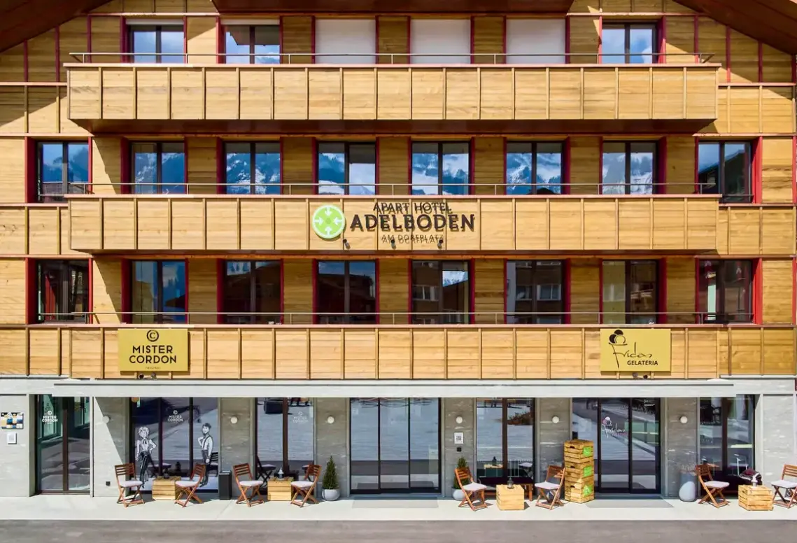 Obiekt hotelu Apart Hotel Adelboden am Dorfplatz