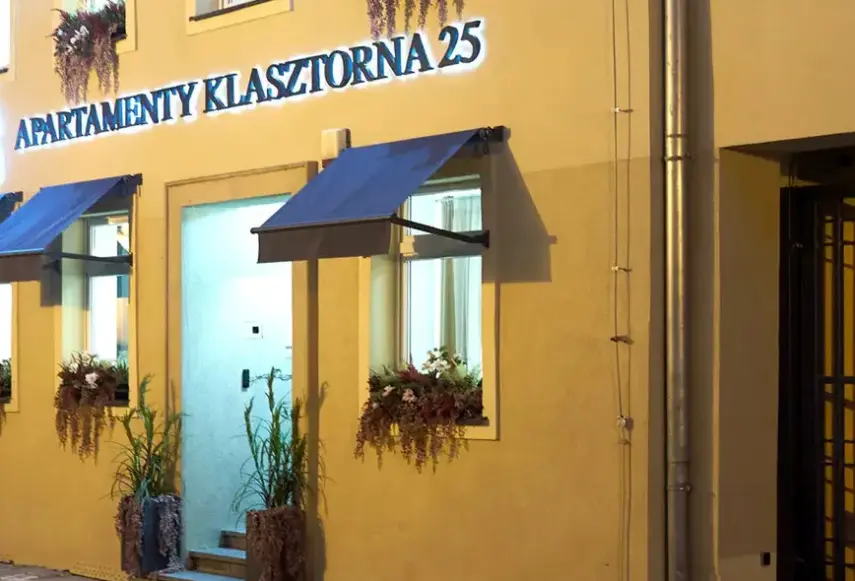 Obiekt hotelu Apartamenty Klasztorna 25