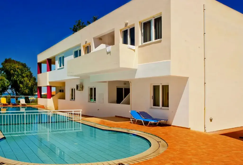 Basen w hotelu Aparthotel Thodorou