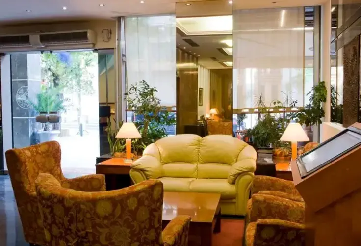 Lobby hotelu Arethusa