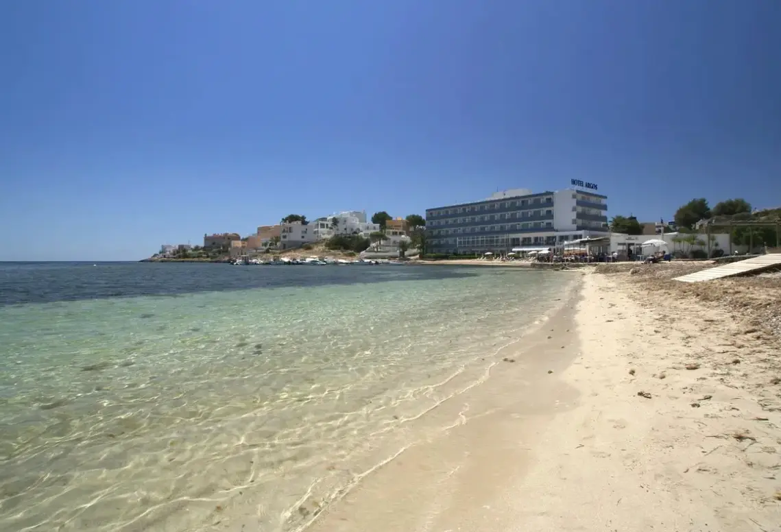 Plaża przy hotelu Argos (Playa Talamanca)