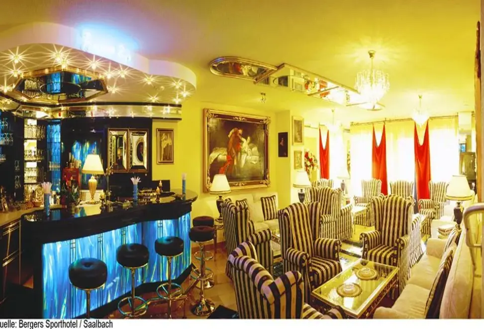Lobby hotelu Bergers Sporthotel