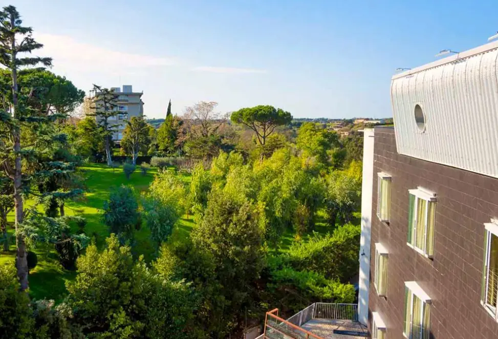 Widok z hotelu Black (Rzym)