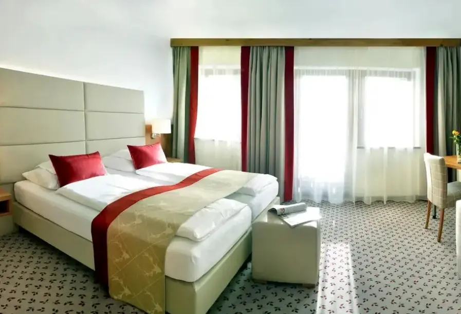Pokój w hotelu Bruckenwirt