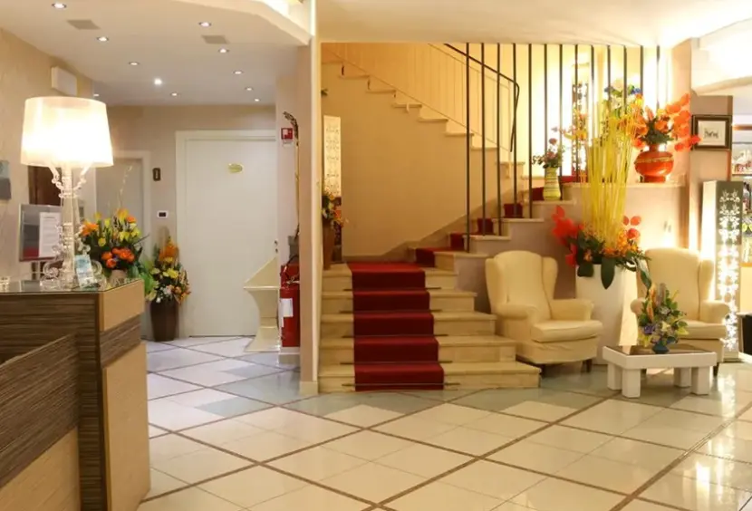 Lobby hotelu Busignani