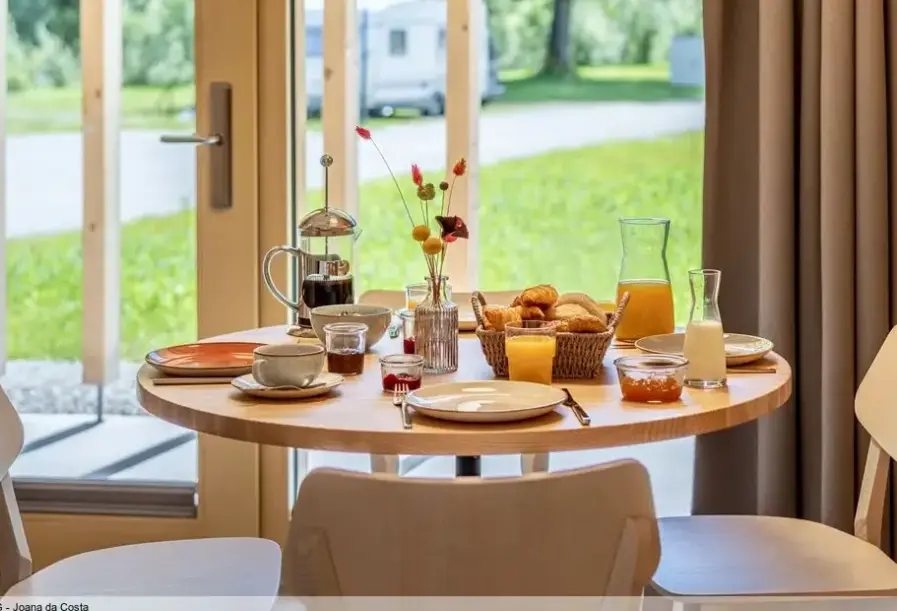 Restauracja i jedzenie w hotelu Camping Dornbirn & Apartments