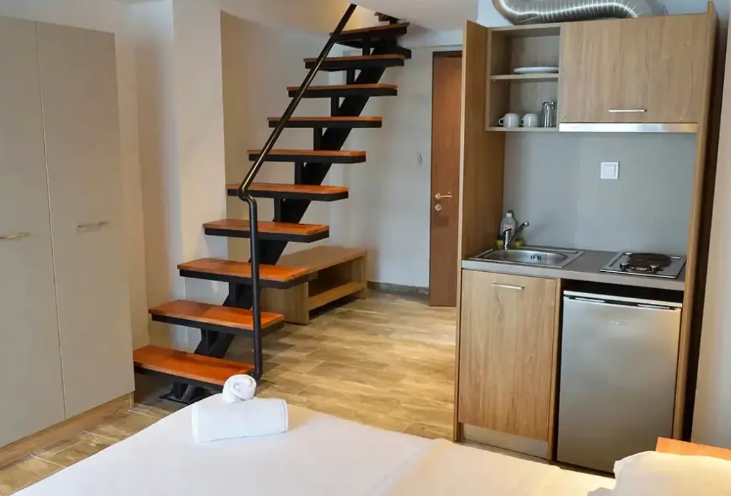 Pokój w hotelu Dioscuri Luxury Apartments