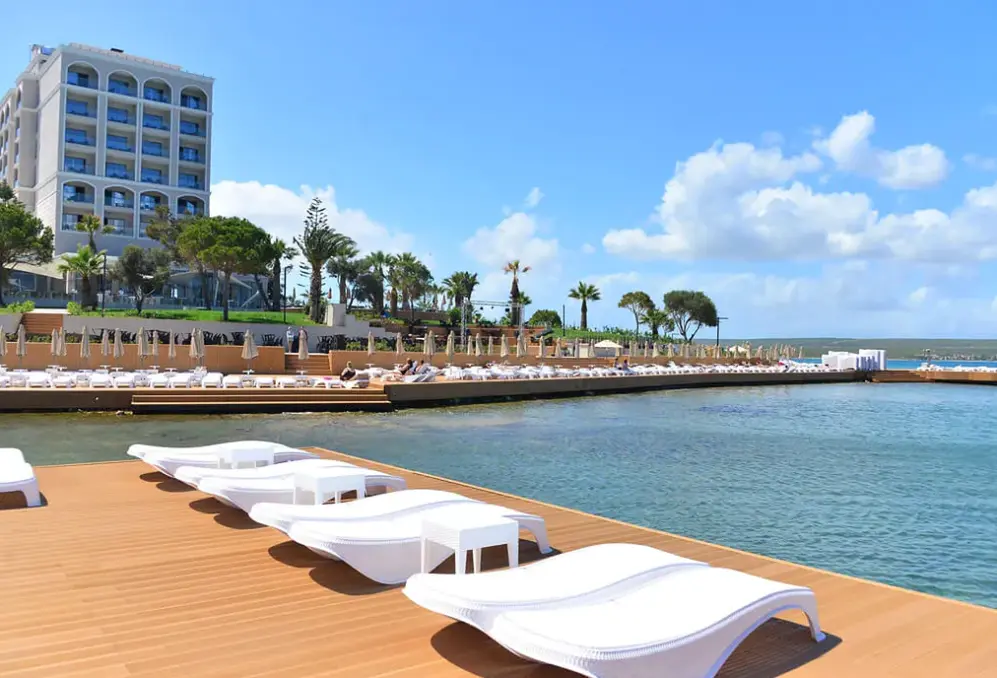 Plaża przy hotelu Duja Didim