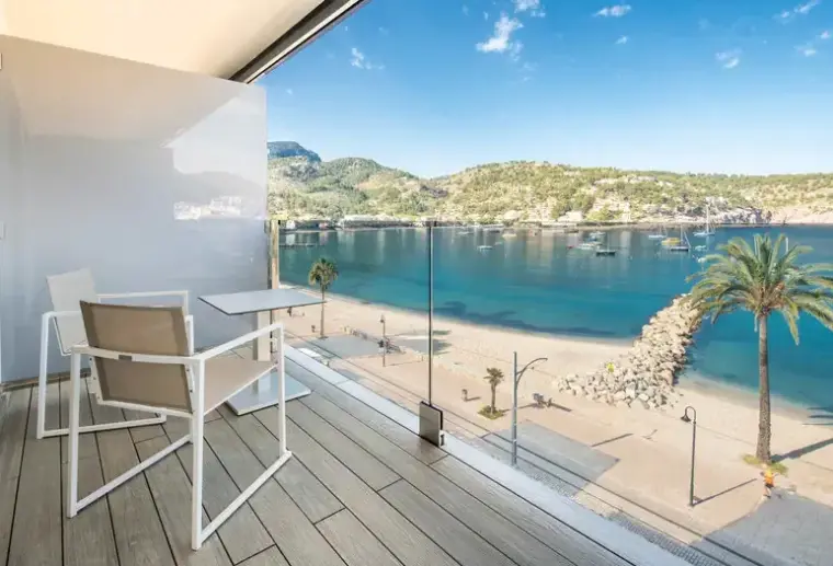 Widok z hotelu Eden (Puerto de Soller)