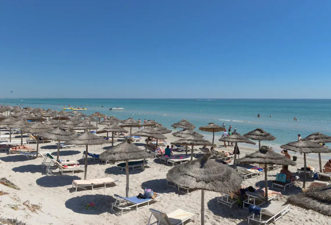 Widok z hotelu El Mansour (ex Vincci El Mansour)