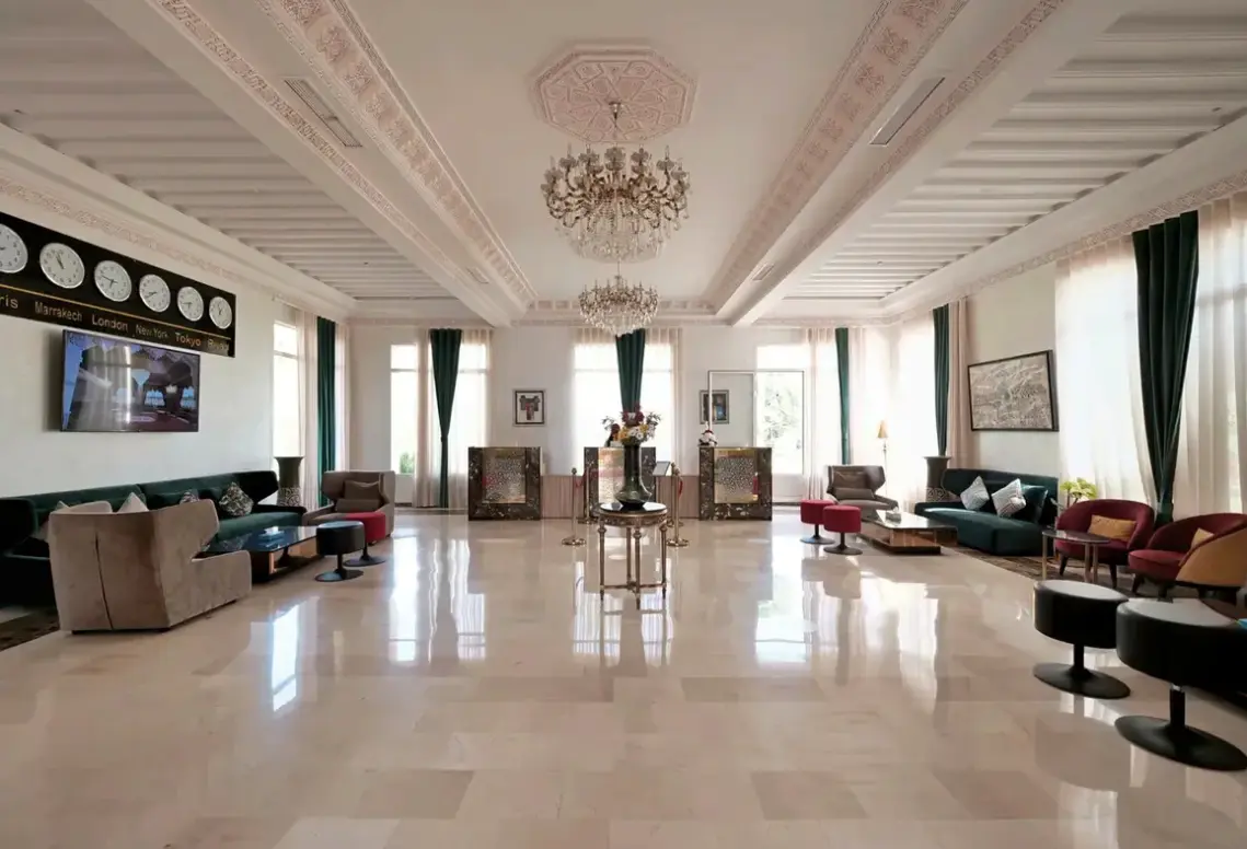 Lobby hotelu El Olivar Palace (Marrakesz)