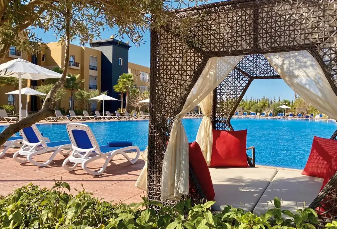 Basen w hotelu El Olivar Palace (Marrakesz)