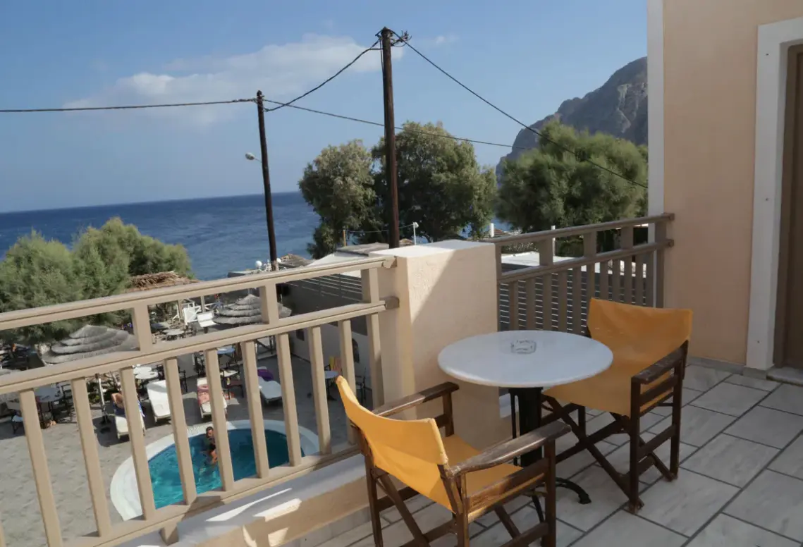 Widok z hotelu Enjoy Villas