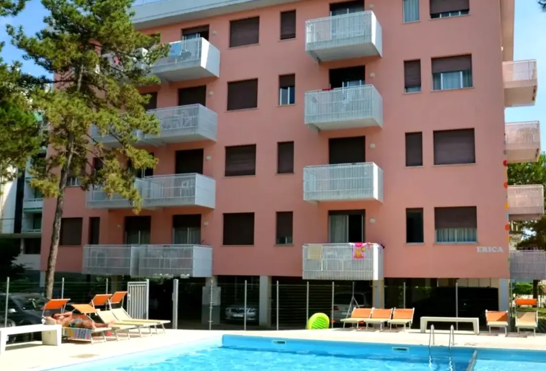Basen w hotelu Erica Bibione