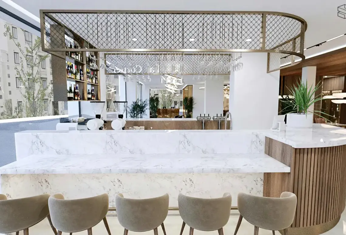 Restauracja i jedzenie w hotelu Ethereal White Resort