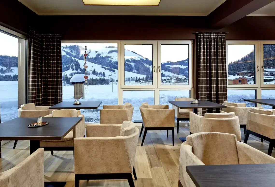 Lobby hotelu Fairhotel Hochfilzen