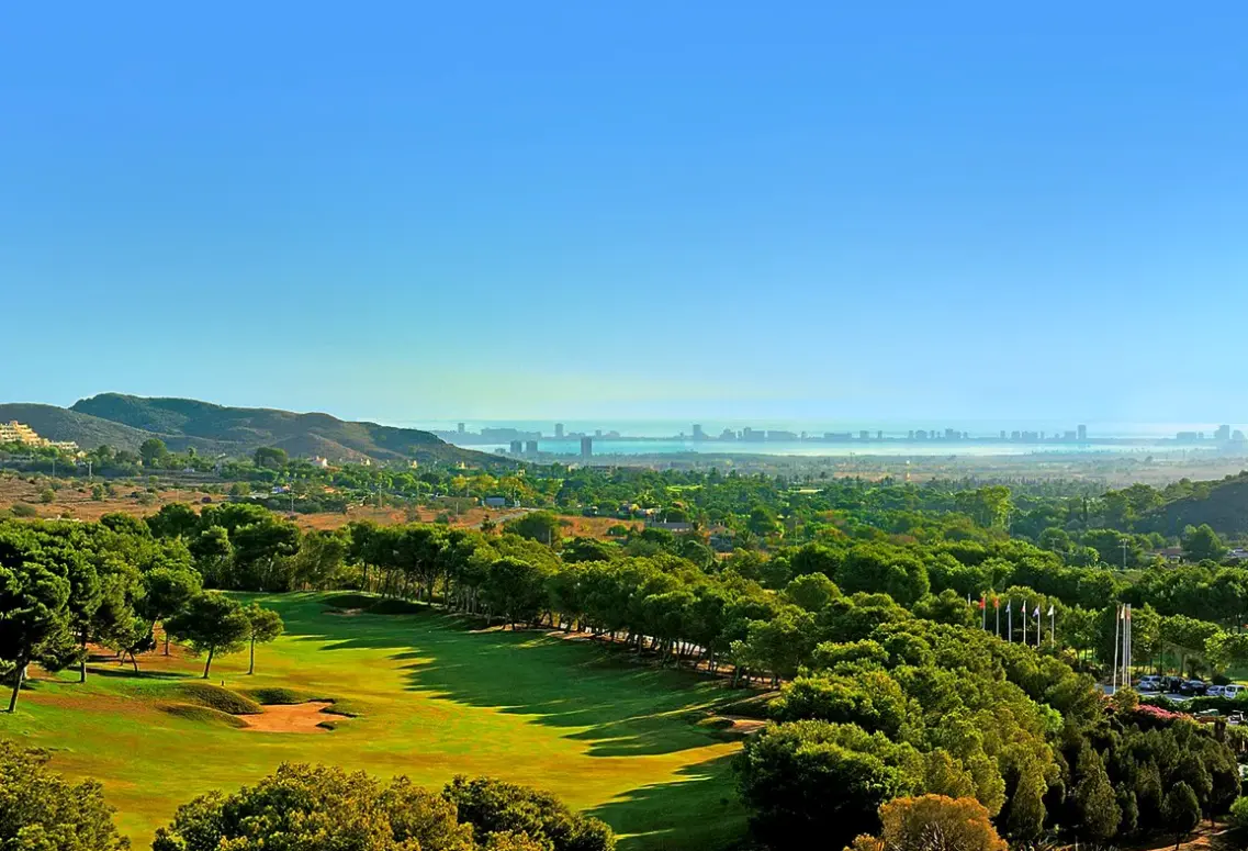 Widok z hotelu Grand Hyatt La Manga Club Golf & Spa (ex. La Manga Club Principe Felipe)