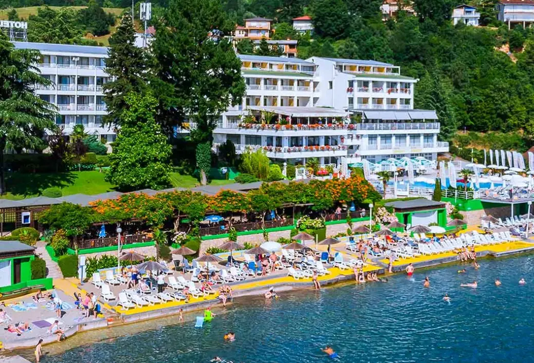 Plaża przy hotelu Granit