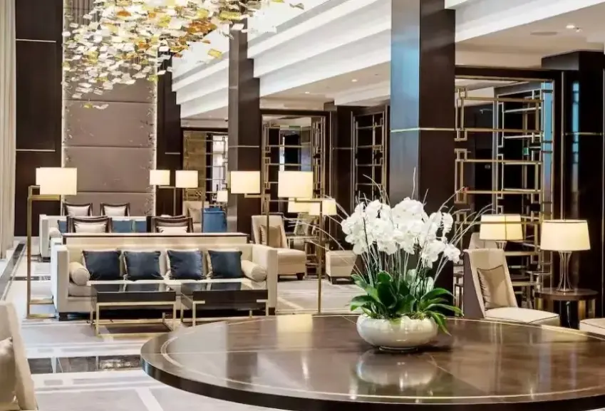 Lobby hotelu Hilton Budapest