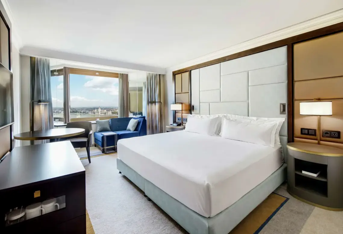 Pokój w hotelu Hilton Budapest
