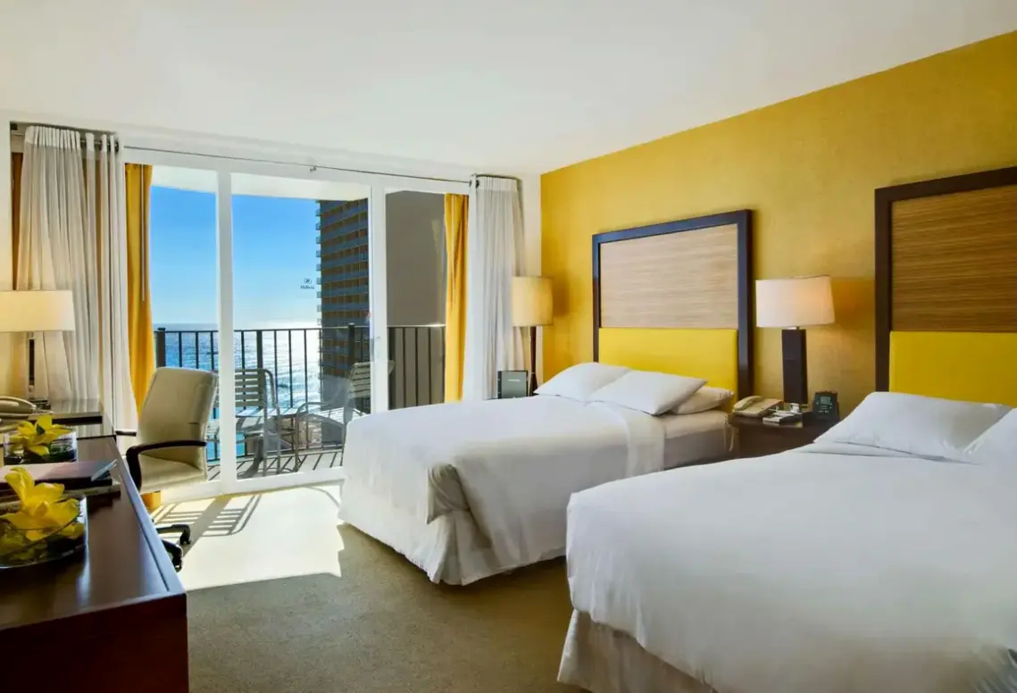 Pokój w hotelu Hilton Waikiki Beach (ex. Hilton Waikiki Prince Kuhio)