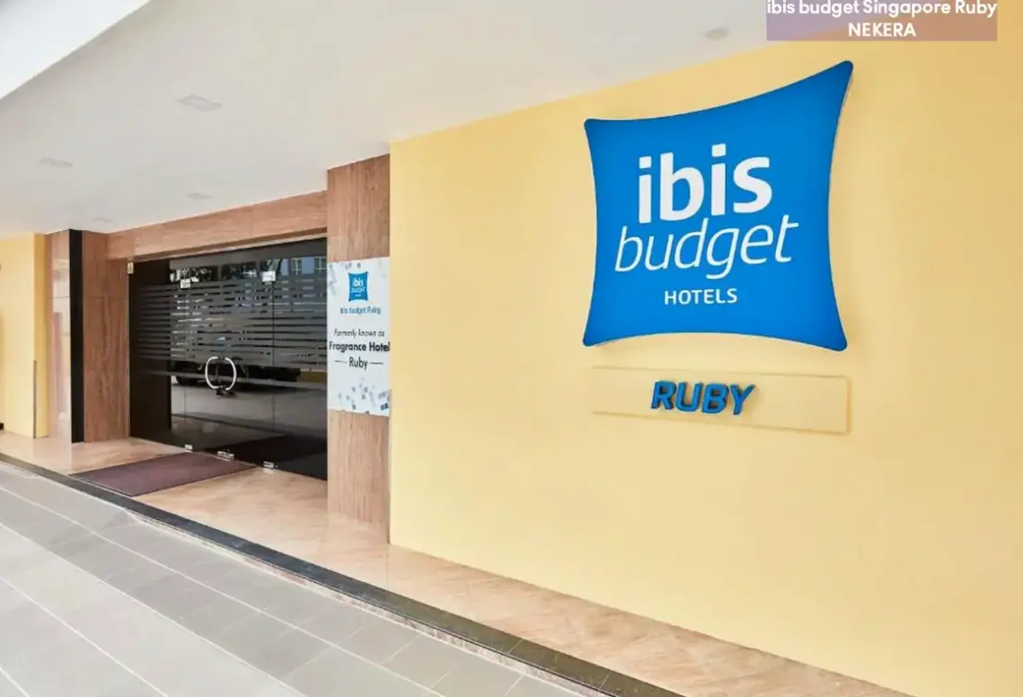 Lobby hotelu ibis budget Ruby