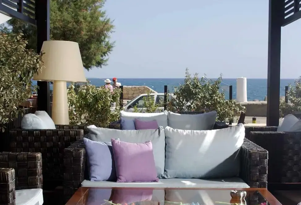 Plaża przy hotelu Ideon Rethymnon