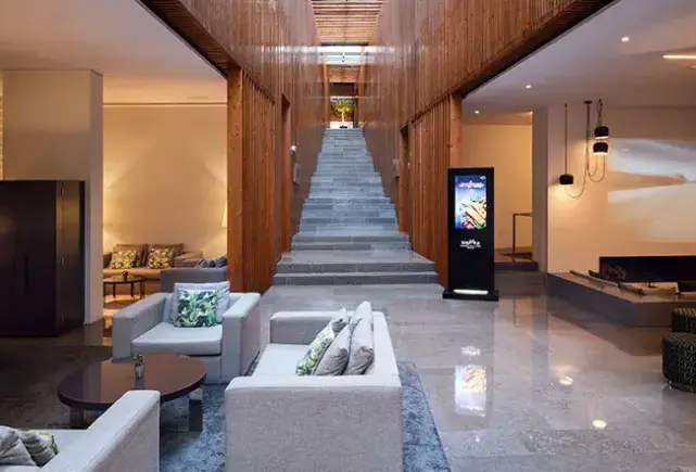 Lobby hotelu Inspira Liberdade Boutique (ex. Inspira Santa Marta)