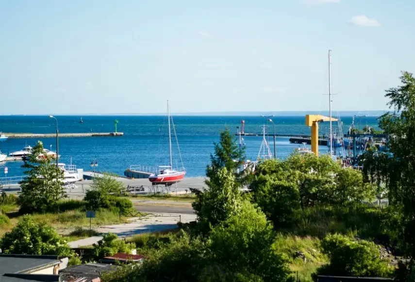 Widok z hotelu Jastarnia