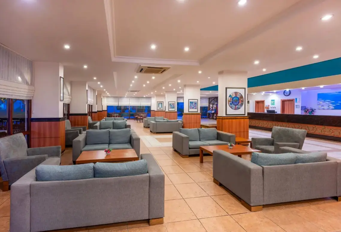 Lobby hotelu Kaia Coracesium