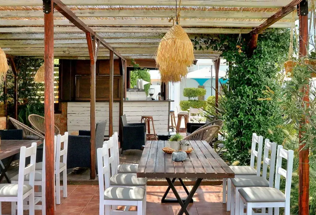 Plaża przy hotelu Kalloni