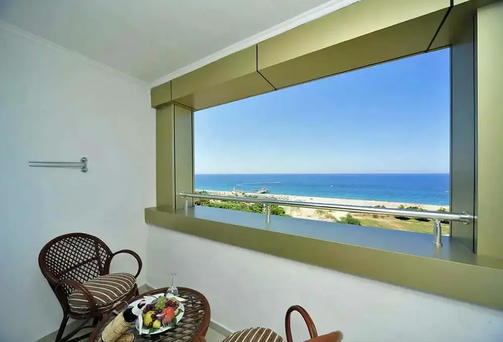 Widok z hotelu Kirbiyik Resort (ex. Dinler)
